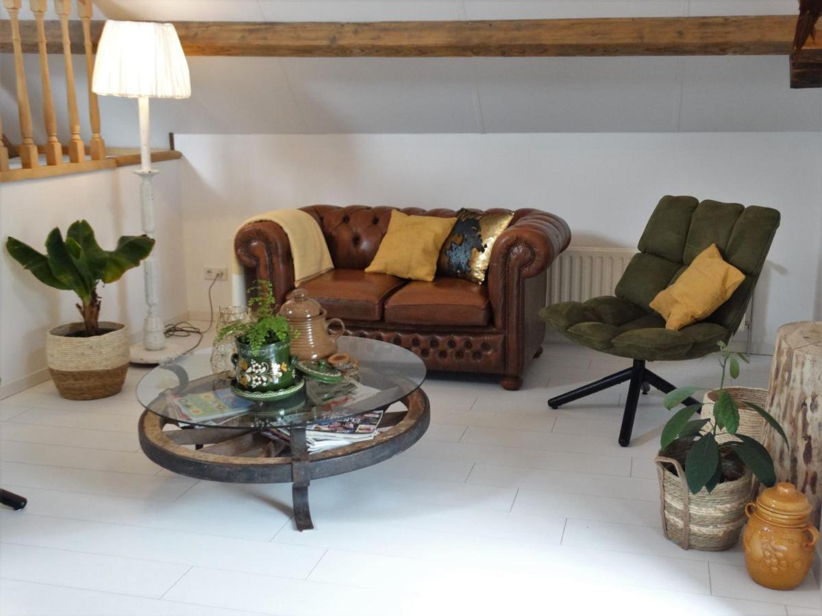 B&B Droom In De Polder -De Salon- Luxe Appartement Met Prive-Sauna Arnemuiden Esterno foto