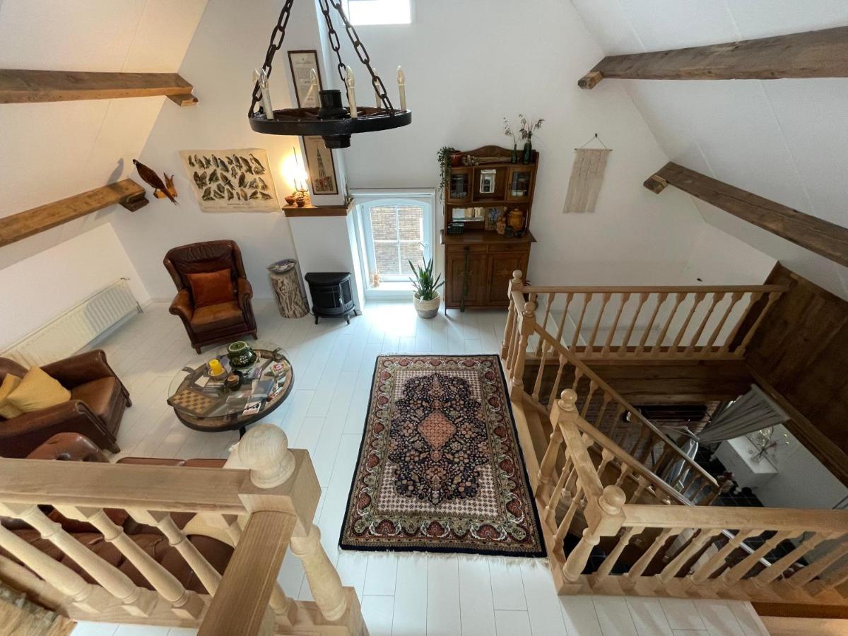 B&B Droom In De Polder -De Salon- Luxe Appartement Met Prive-Sauna Arnemuiden Esterno foto