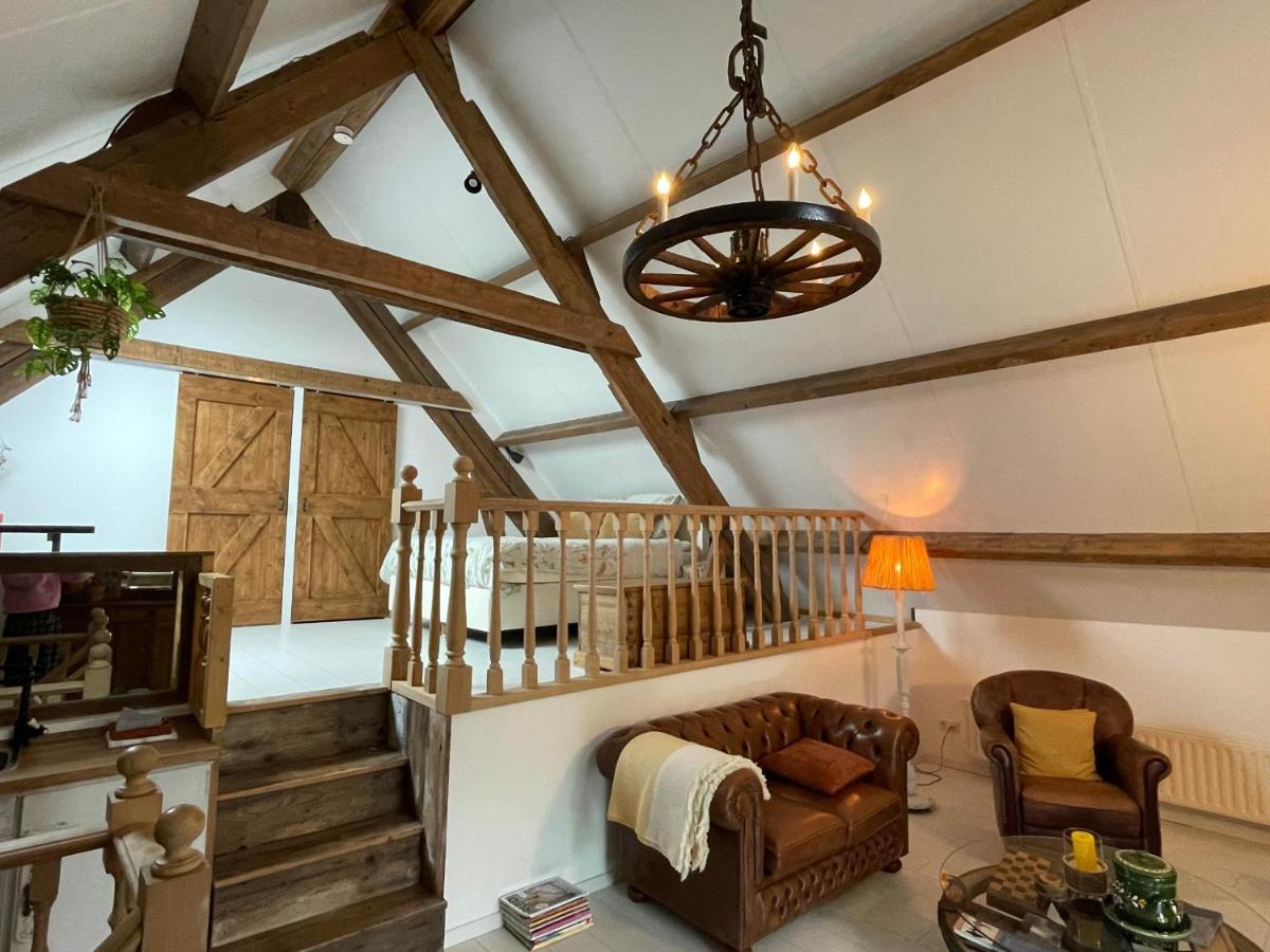B&B Droom In De Polder -De Salon- Luxe Appartement Met Prive-Sauna Arnemuiden Esterno foto