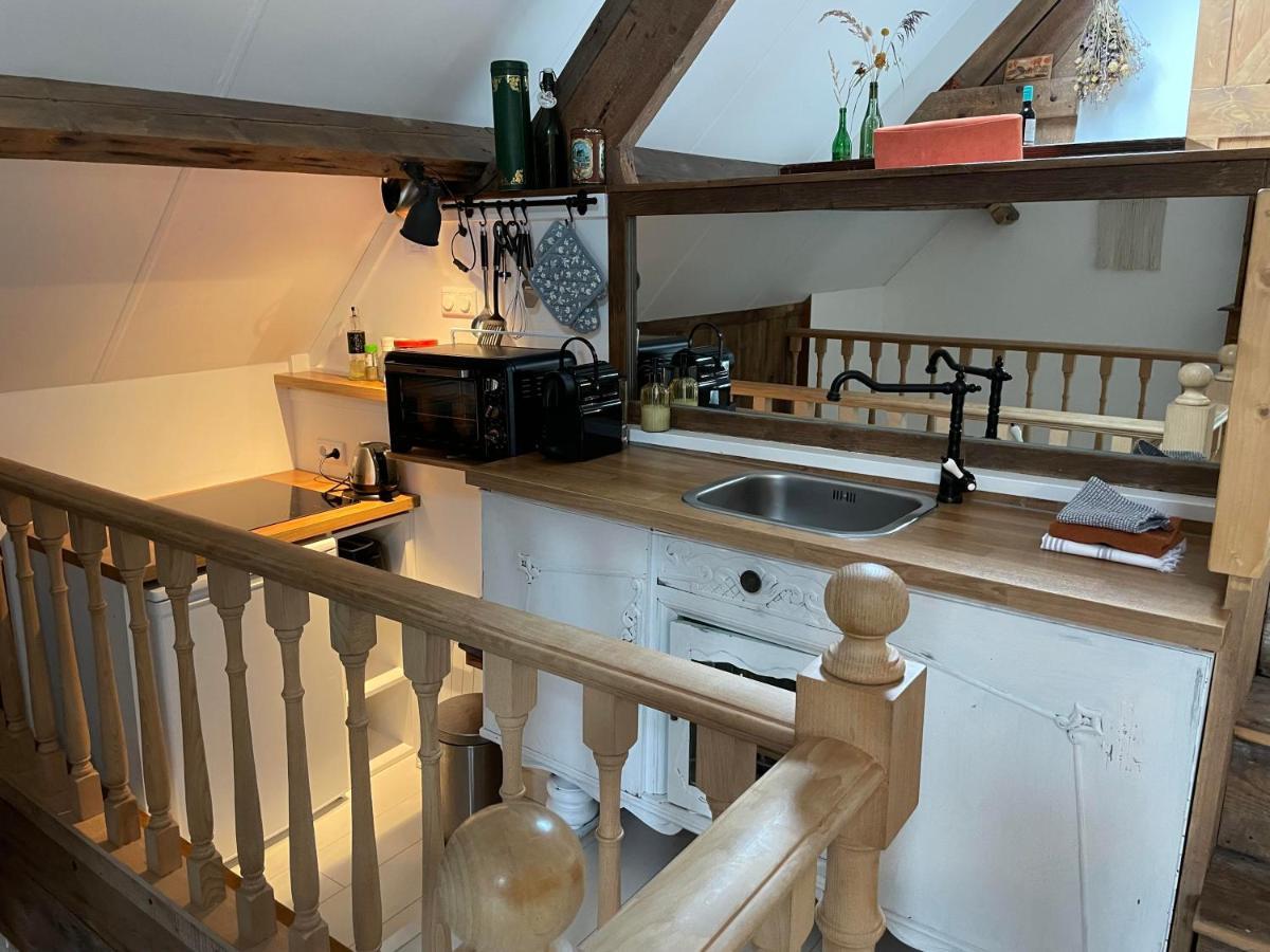 B&B Droom In De Polder -De Salon- Luxe Appartement Met Prive-Sauna Arnemuiden Esterno foto