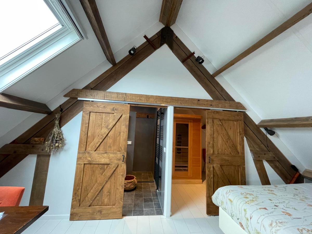 B&B Droom In De Polder -De Salon- Luxe Appartement Met Prive-Sauna Arnemuiden Esterno foto