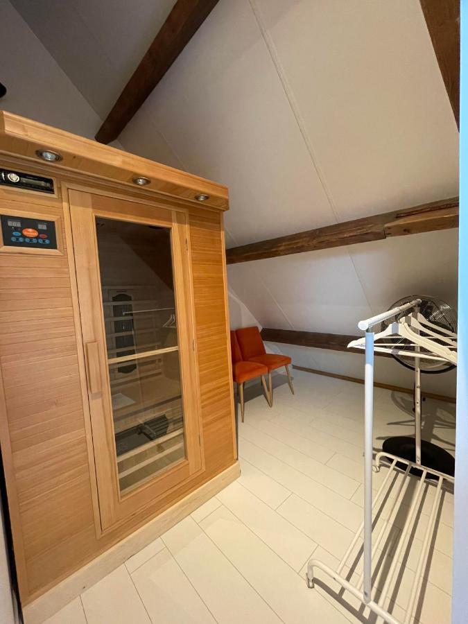 B&B Droom In De Polder -De Salon- Luxe Appartement Met Prive-Sauna Arnemuiden Esterno foto